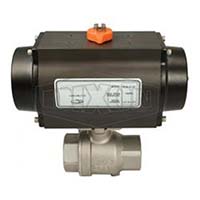 Pneumatically Actuated 2-Piece Stainless Ball Valve