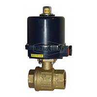 Electrically Actuated Brass Ball Valve