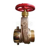 Single Hydrant Gate Valve Cast Brass with Hand Wheel